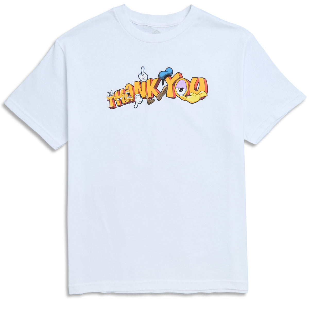 Thank You Tooned T-Shirt - White image 1