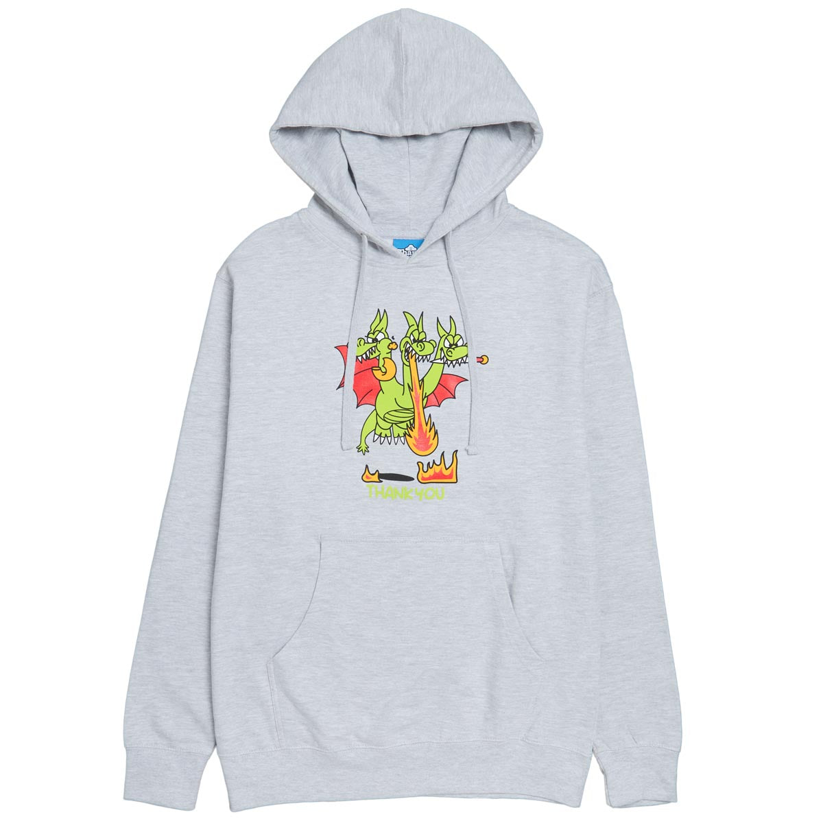 Thank You 3 Monsters Hoodie - Heather Grey image 1