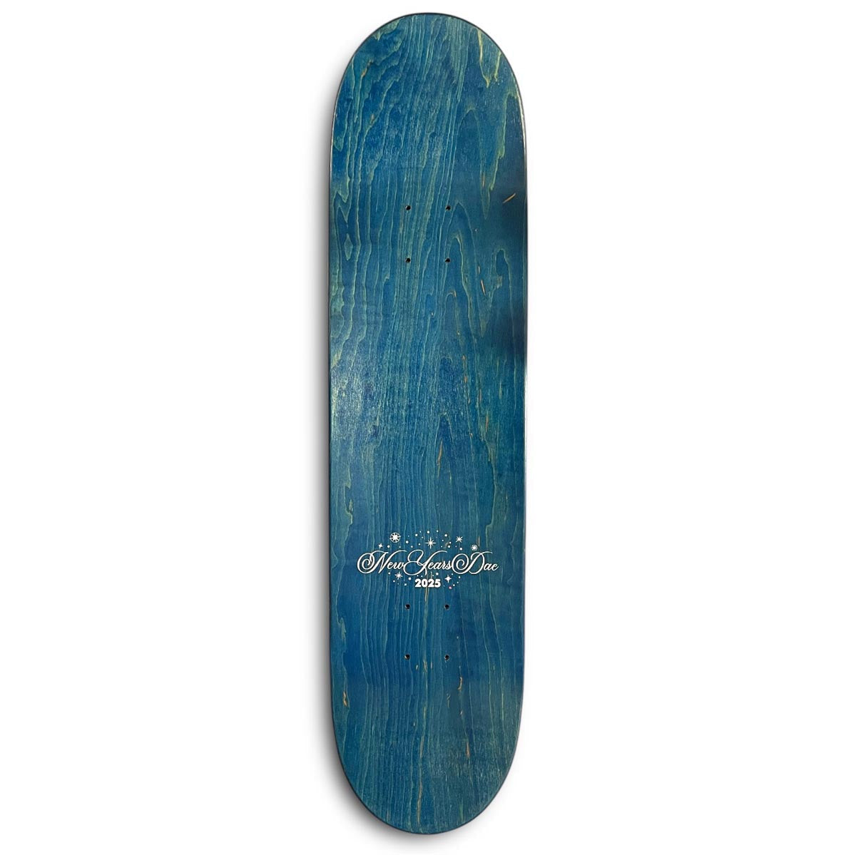 Thank You New Years Dae Signed Skateboard Deck - White - 8.50