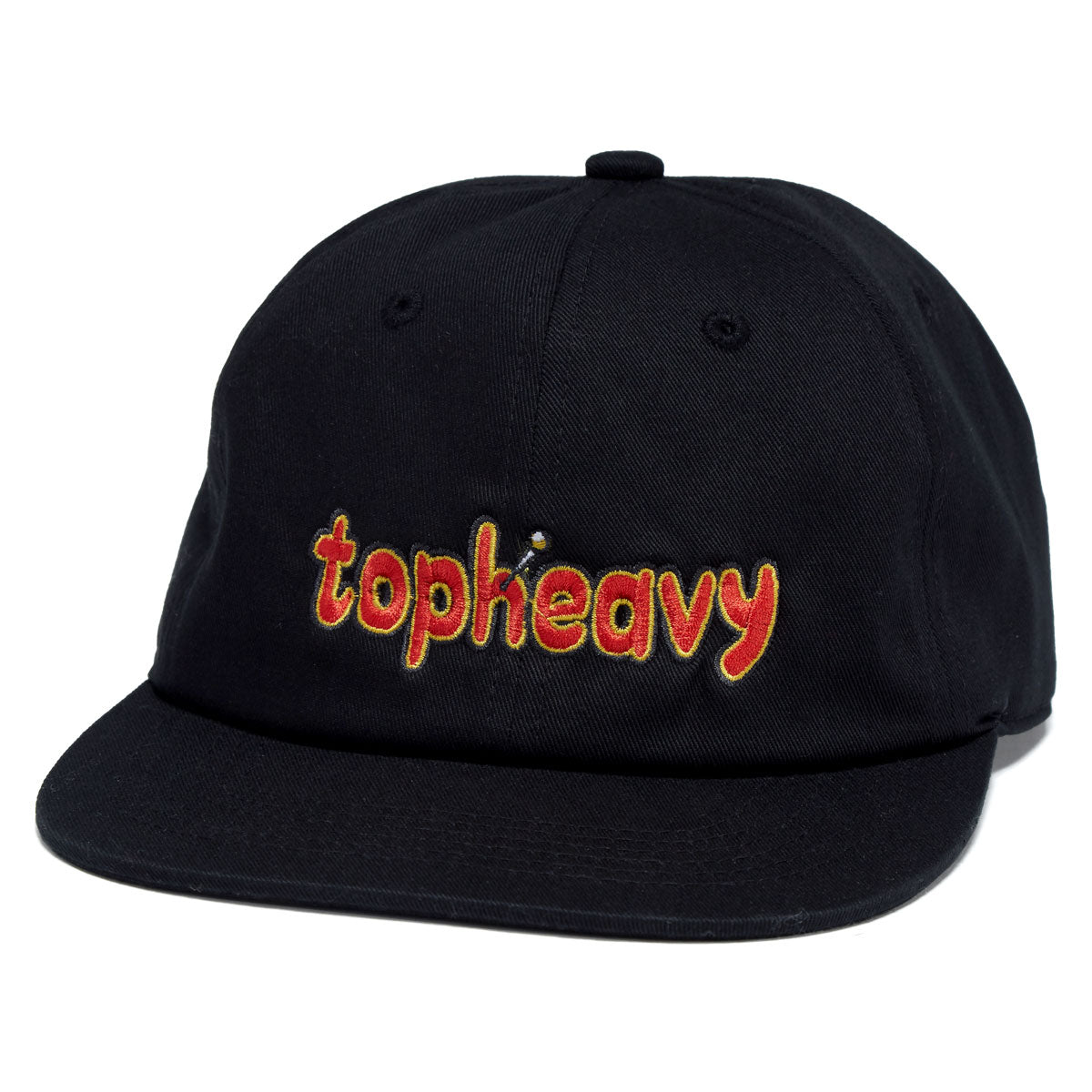 Top Heavy Pinned Hat - Black image 1