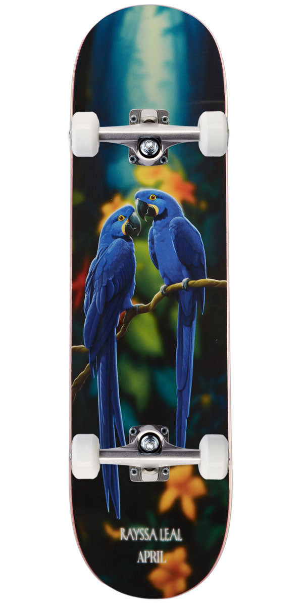 April Rayssa Leal Blue Macaw Skateboard Complete - 8.25