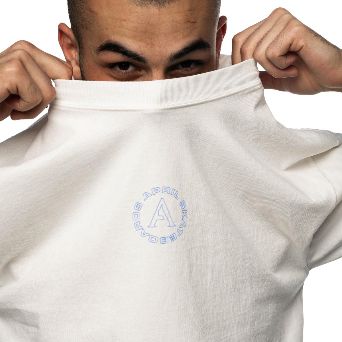 April Full Circle T-Shirt - White image 3