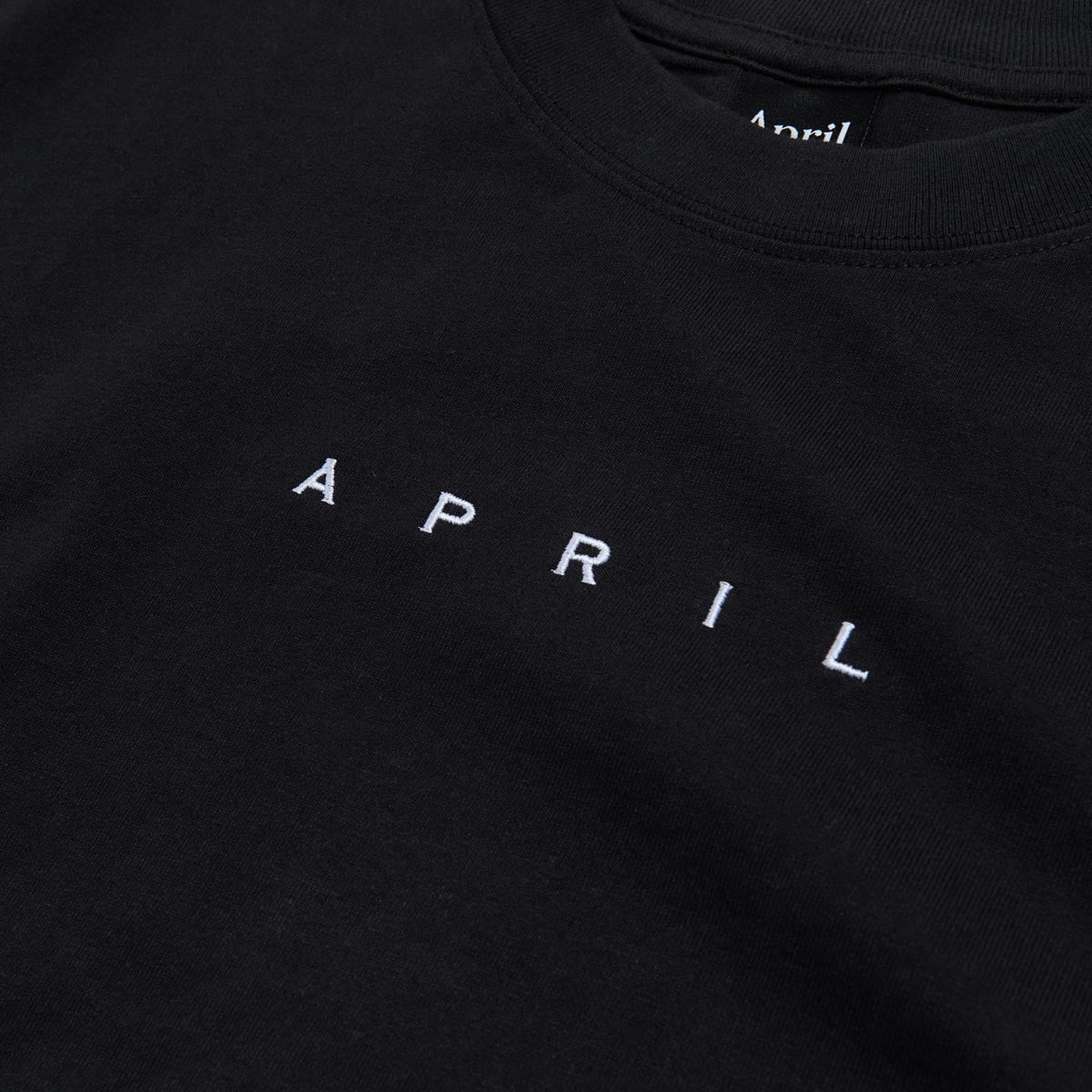 April EMB T-Shirt - Black image 2