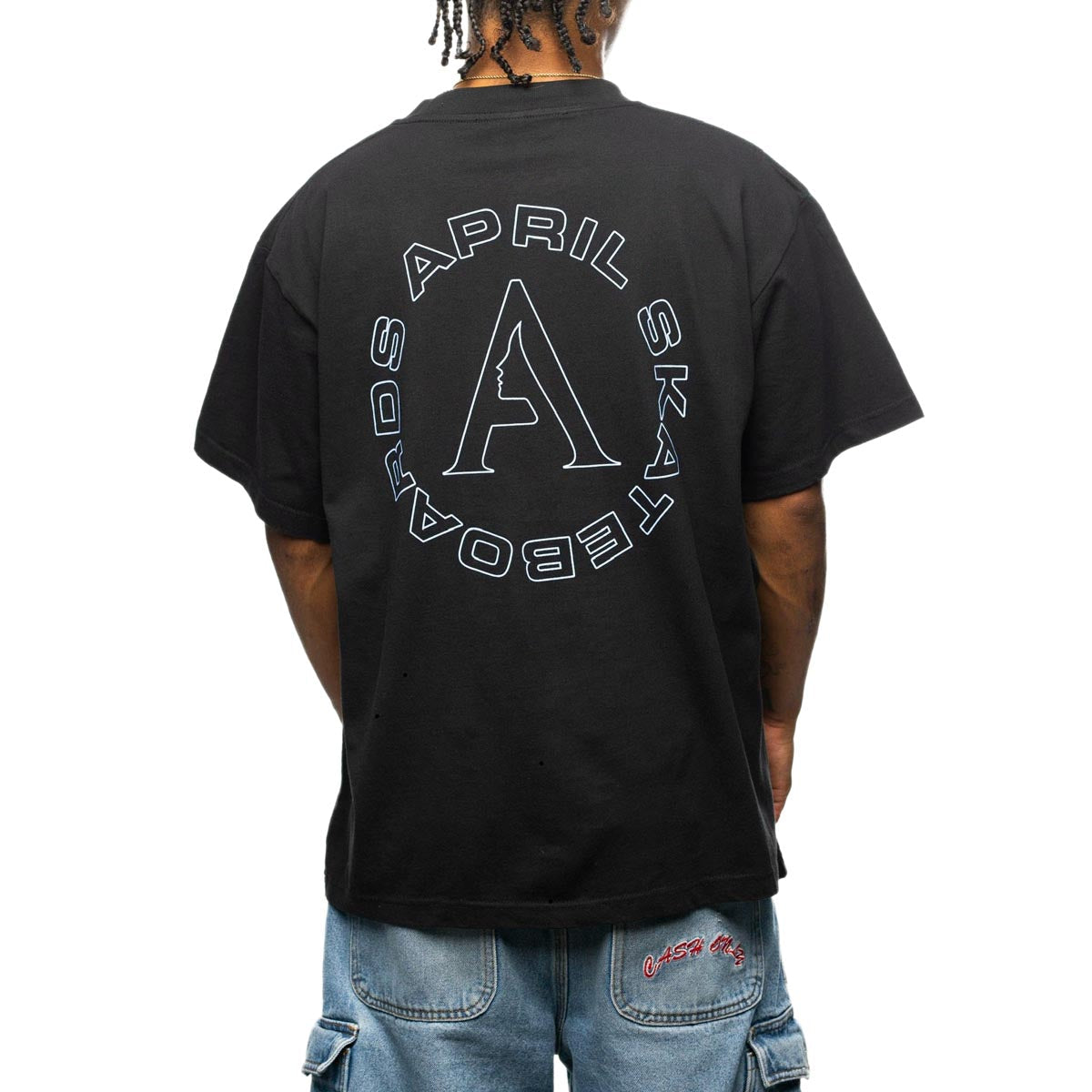 April Full Circle T-Shirt - Black image 2