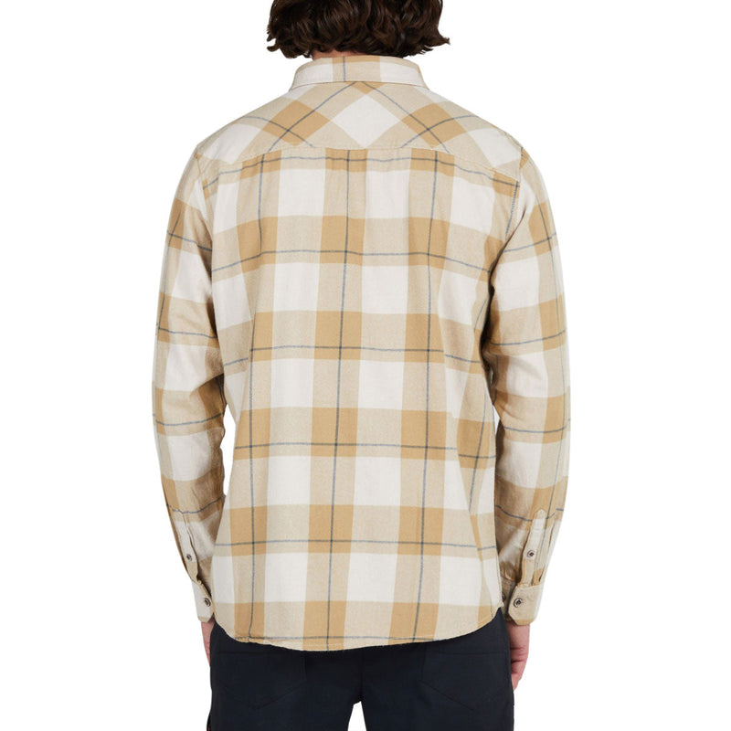 Salty Crew Stay Golden Crop Flannel