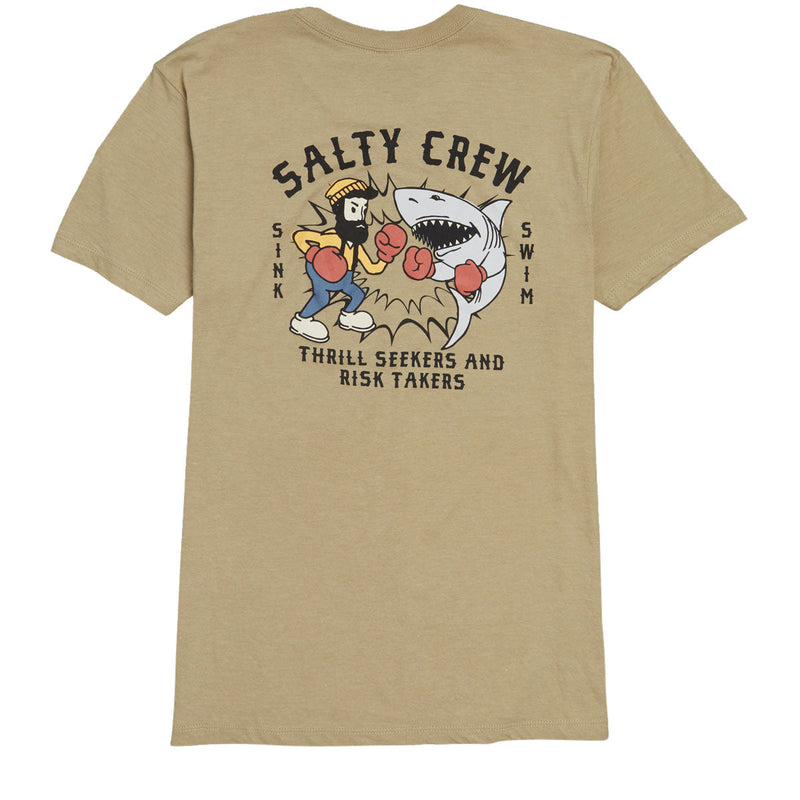 Salty Crew Interclub Trucker Hat - Natural / Slate