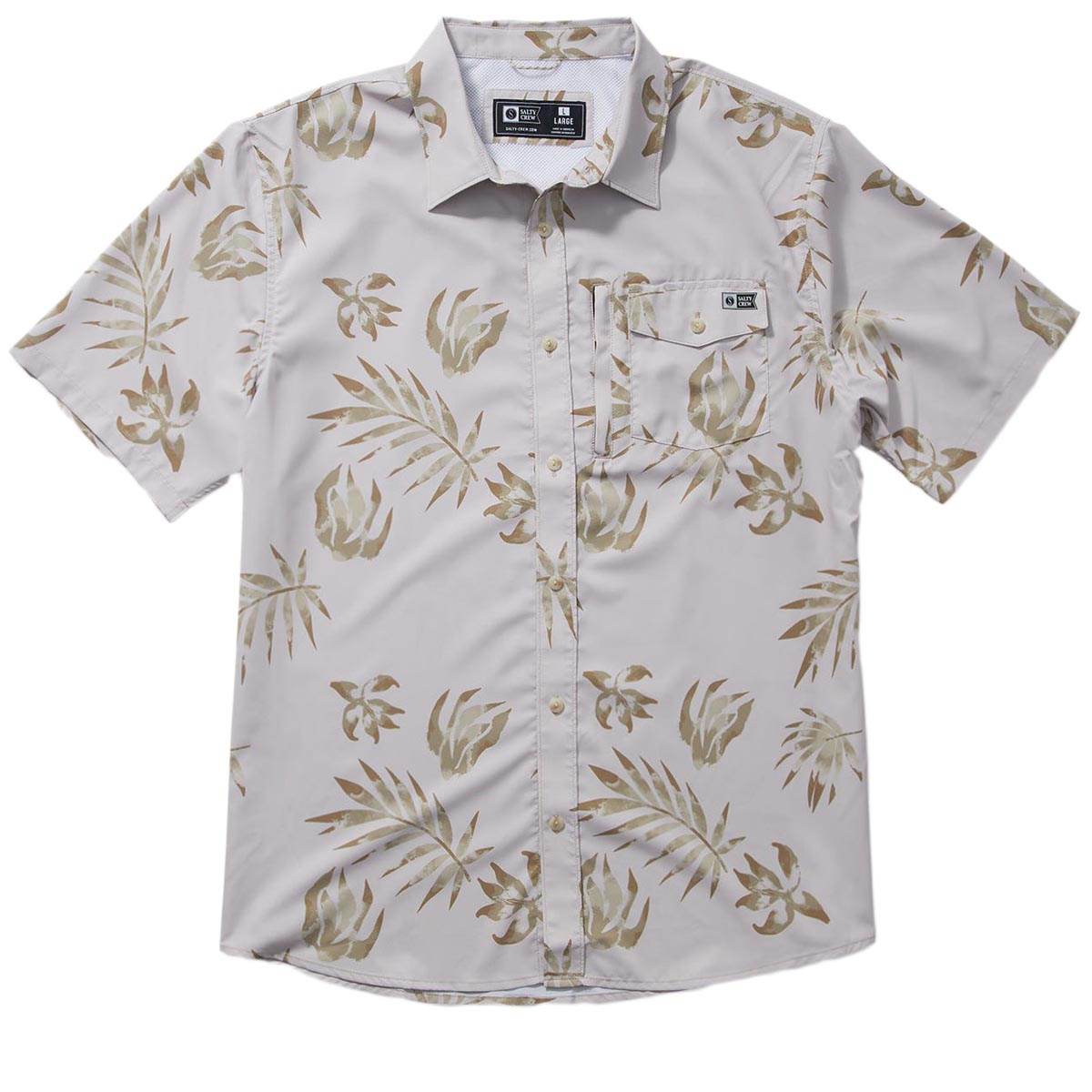 Salty Crew Badland Tech Woven Shirt - Natural image 1