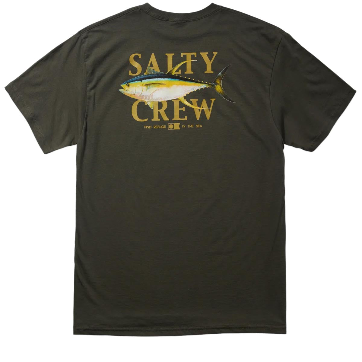 Salty Crew Yellowfin Classic T-Shirt - Charcoal image 1