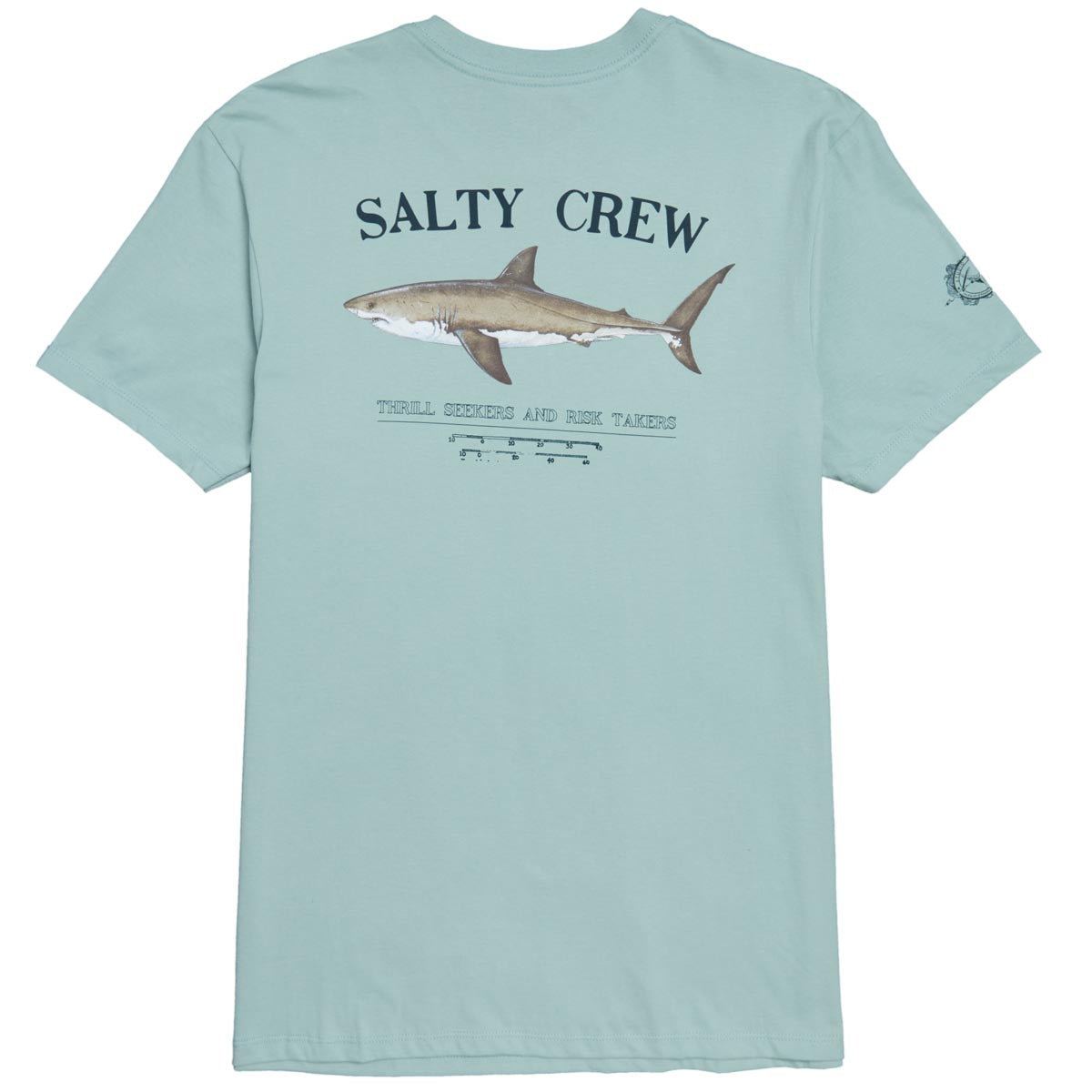 Salty Crew Bruce T-Shirt - Mackerel image 1