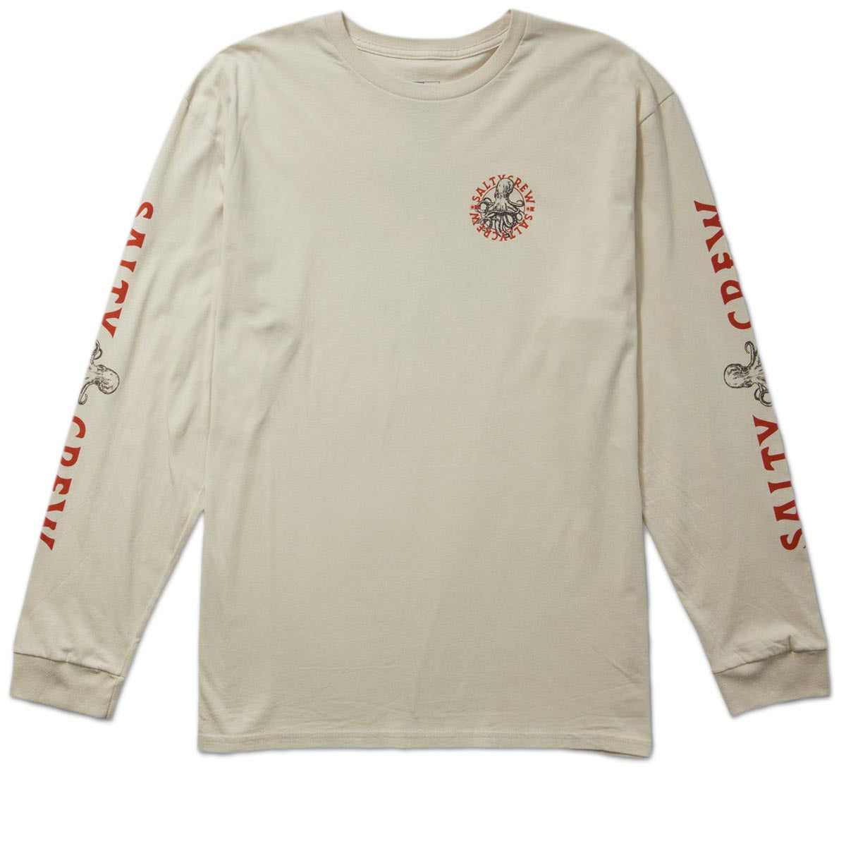 Salty Crew Tentacles Long Sleeve T-Shirt - Bone image 1