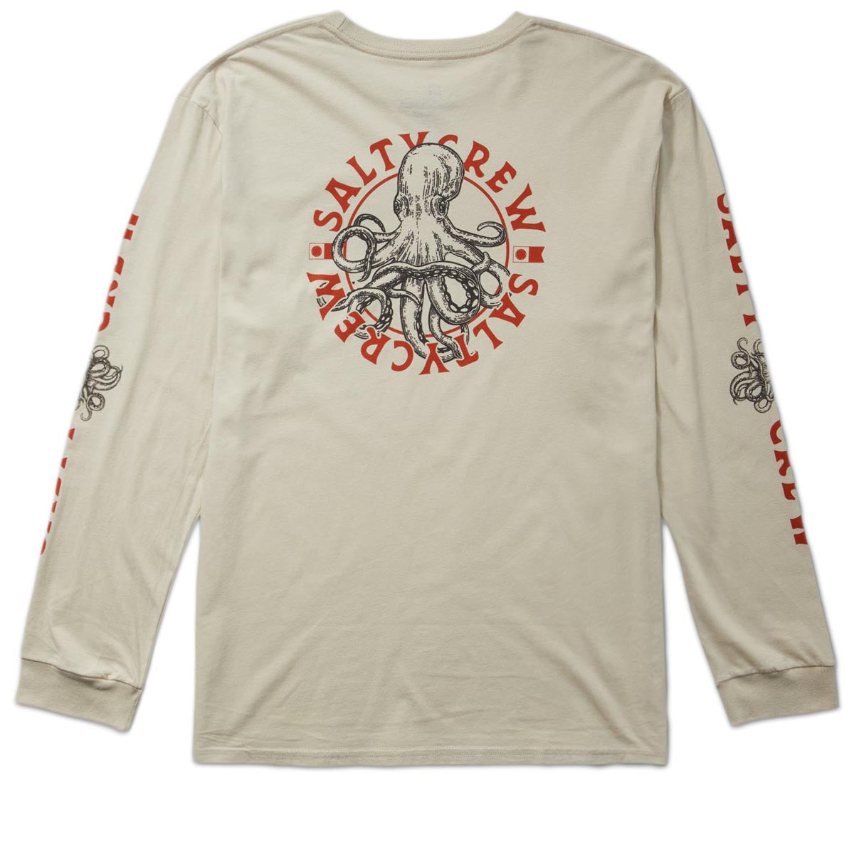 Salty Crew Tentacles Long Sleeve T-Shirt - Bone image 2