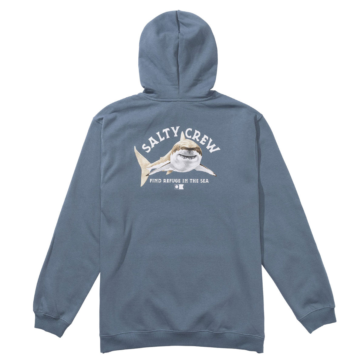 Salty Crew Lurking Fleece Hoodie - Slate image 1