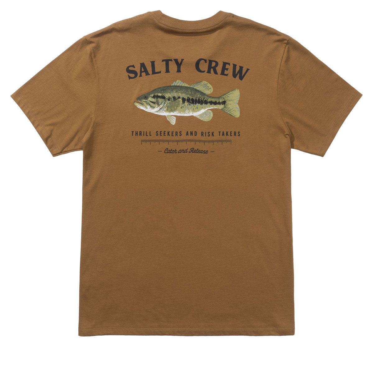 Salty Crew Bigmouth T-Shirt - Caramel image 1