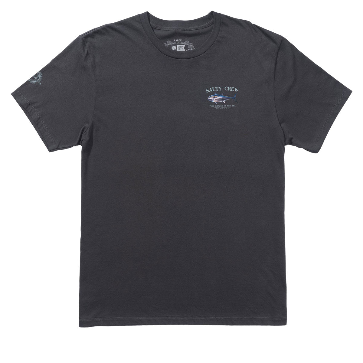 Salty Crew Big Blue T-Shirt - Charcoal image 2