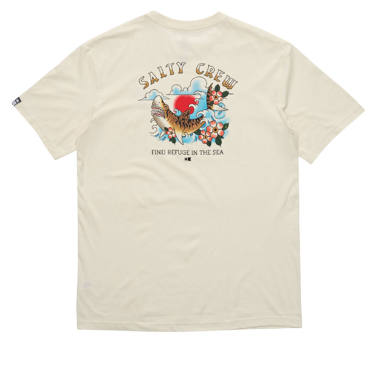 Salty Crew Old School Vintage T-Shirt - Off White image 1