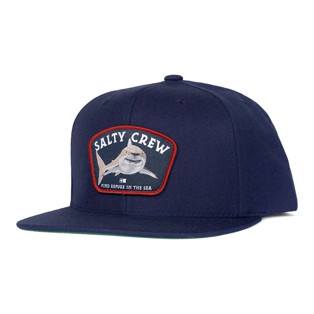 Salty Crew Lurking 6 Panel Hat - Navy image 1