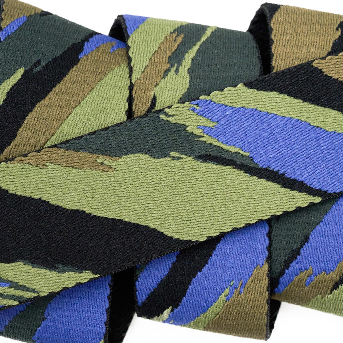 Arcade Brushstroke Belt - Black/Cobalt image 3