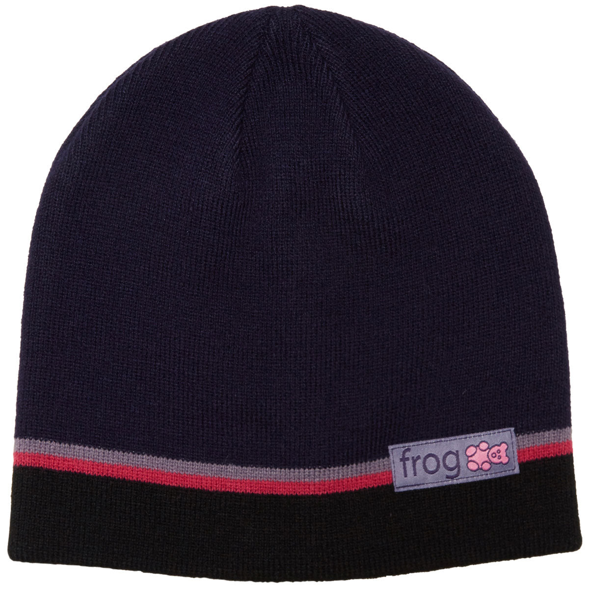 Frog Bicycle Beanie - Beige image 1