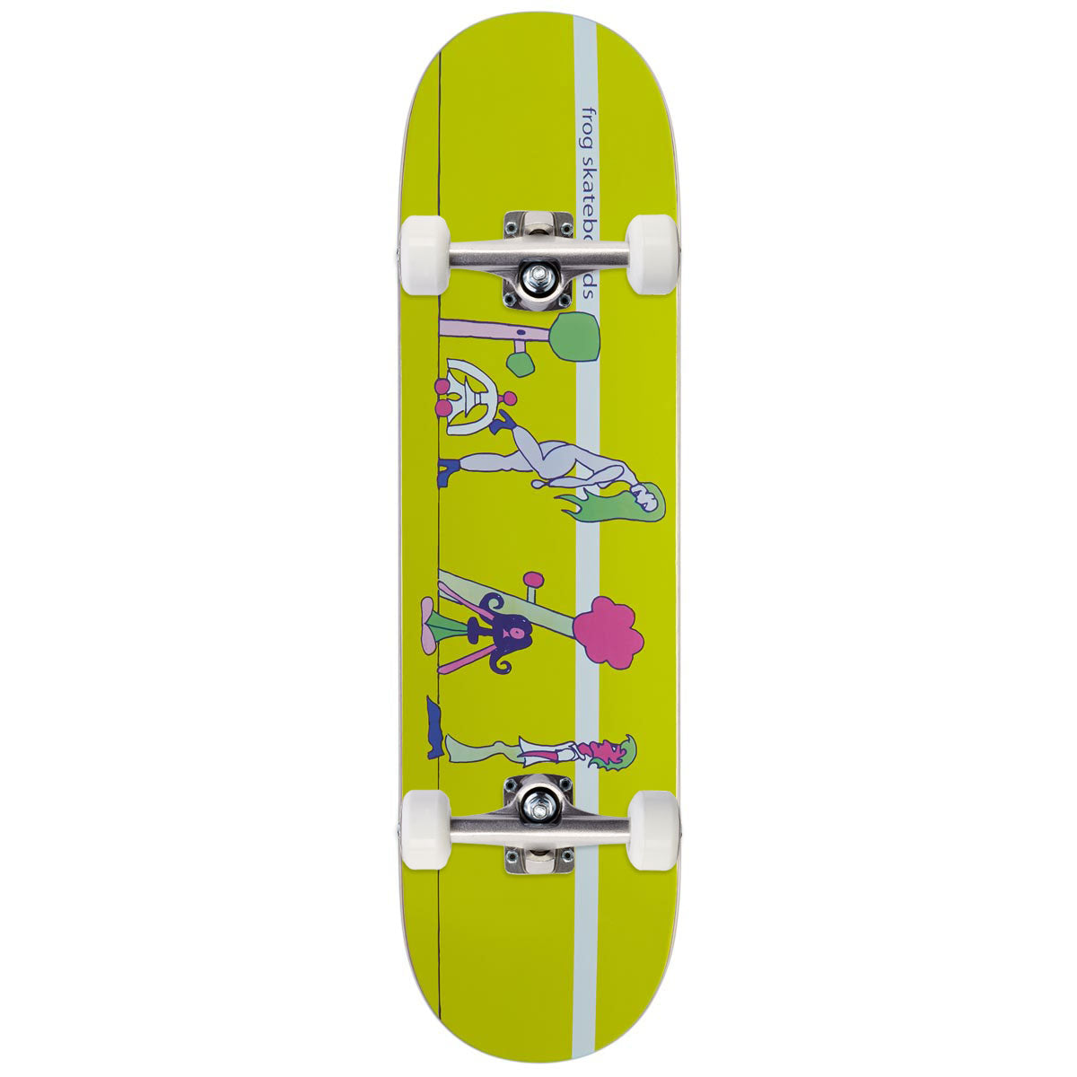 Frog Memories 1000 Skateboard Complete - Yellow - 8.25