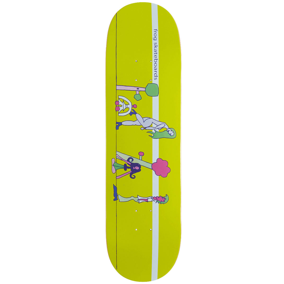 Frog Memories 1000 Skateboard Deck - Yellow - 8.50