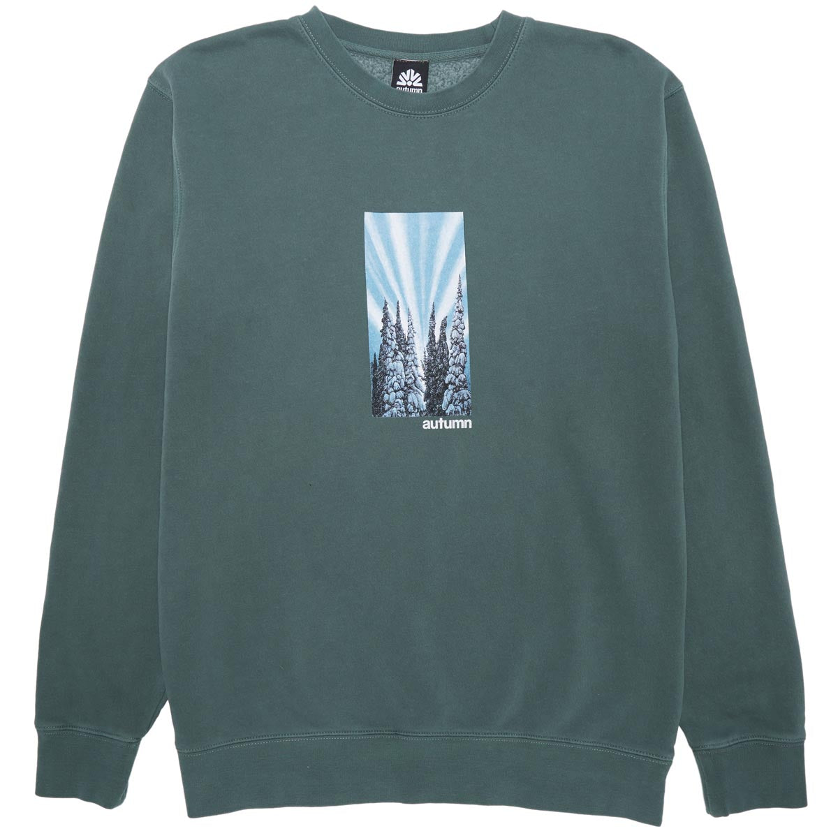 Autumn First Chair Hoodie - Pigment Green image 1