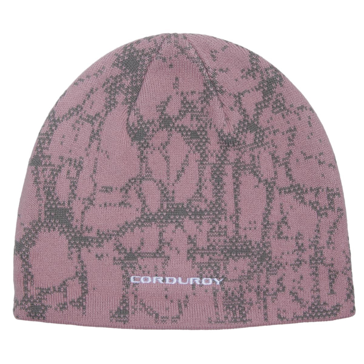 Corduroy Neuron Beanie - Dusty Pink image 1