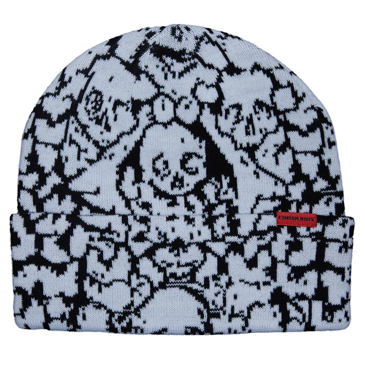 Corduroy Catacombs Beanie - Black image 1