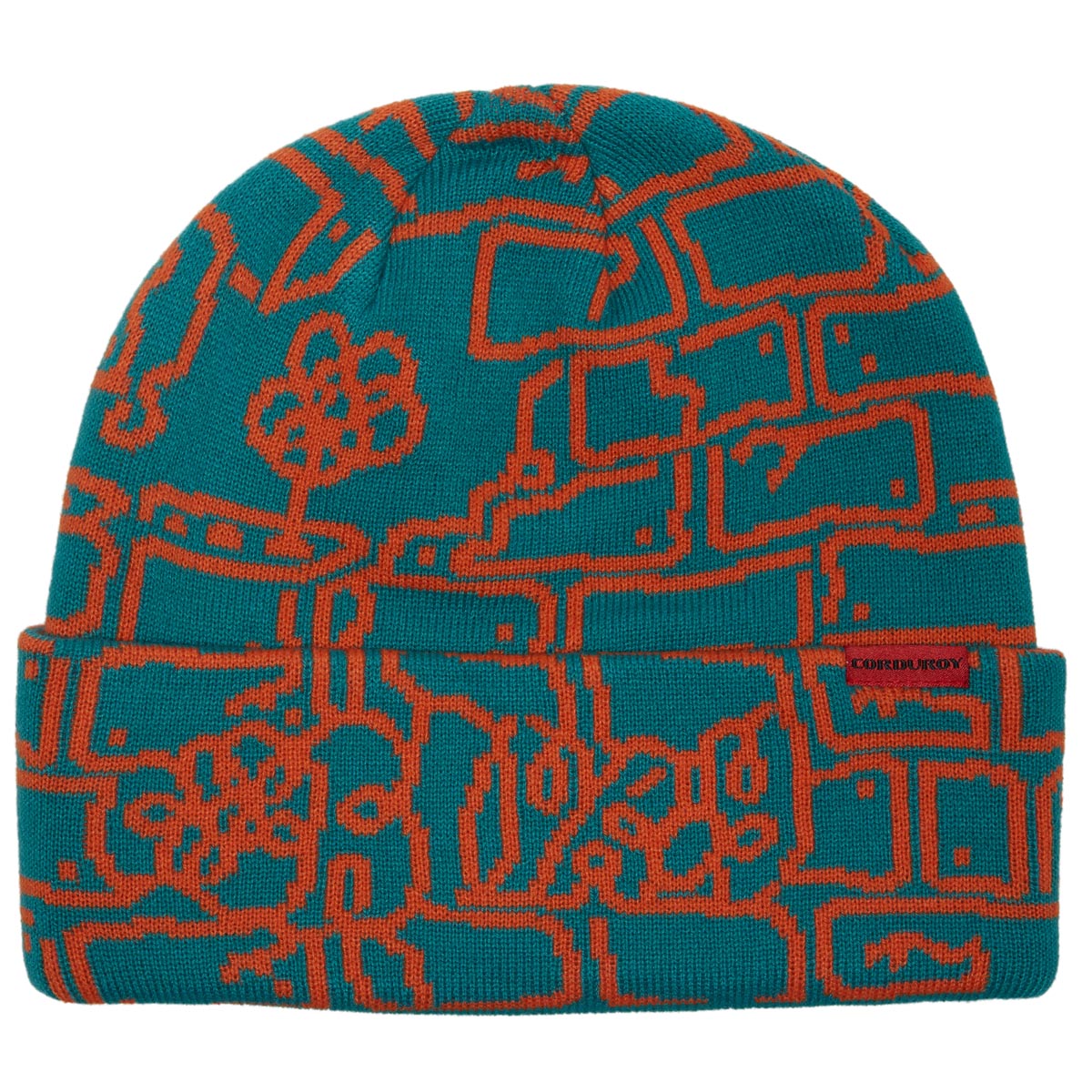 Corduroy Lebicar Beanie - Orange image 1