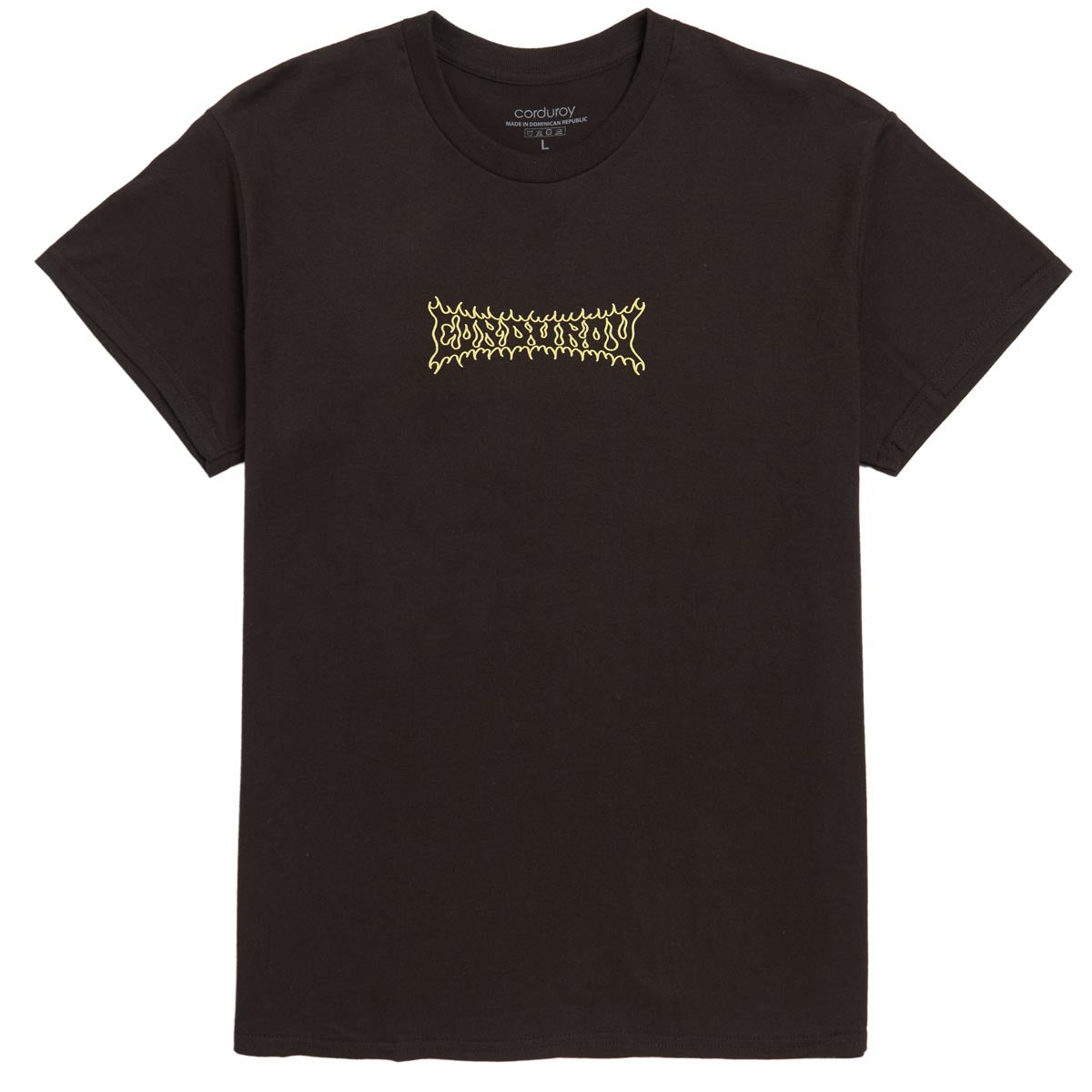 Corduroy Flash T-Shirt - Brown image 1