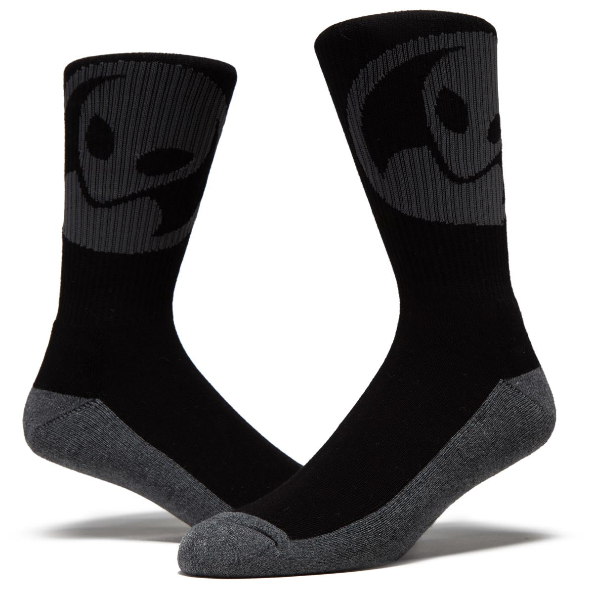 Alien Workshop Dot Socks - Black/White image 2