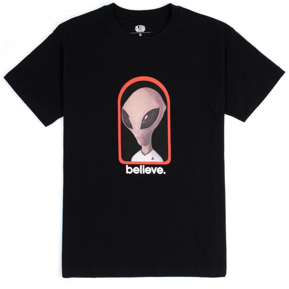 Alien Workshop Believe Reality T-Shirt - Black image 1