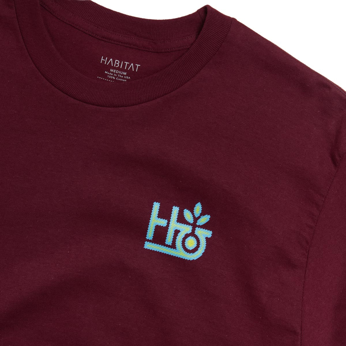 Habitat Speed Test T-Shirt - Maroon image 4