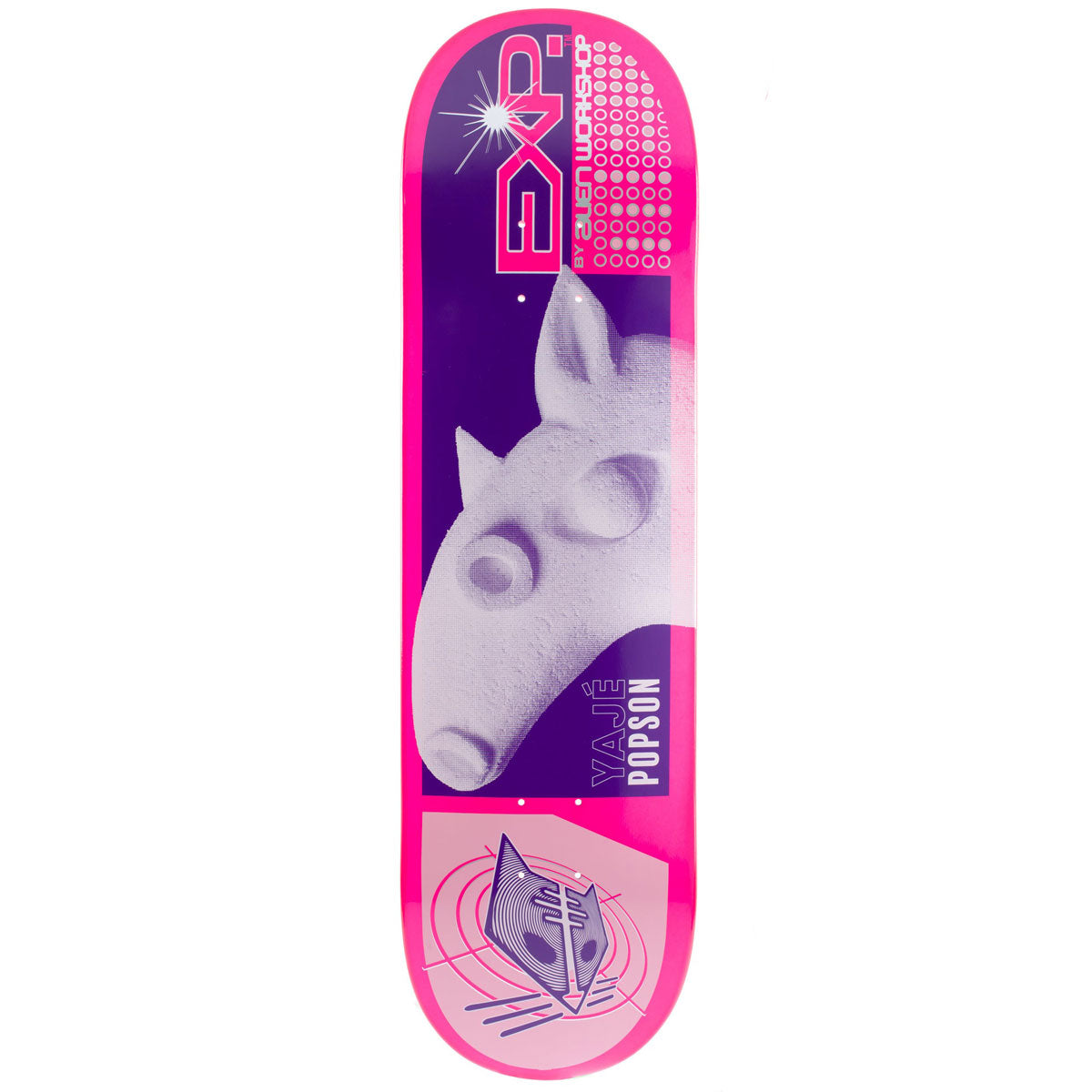 Alien Workshop EXP Yaje Popson Skateboard Deck - 8.175