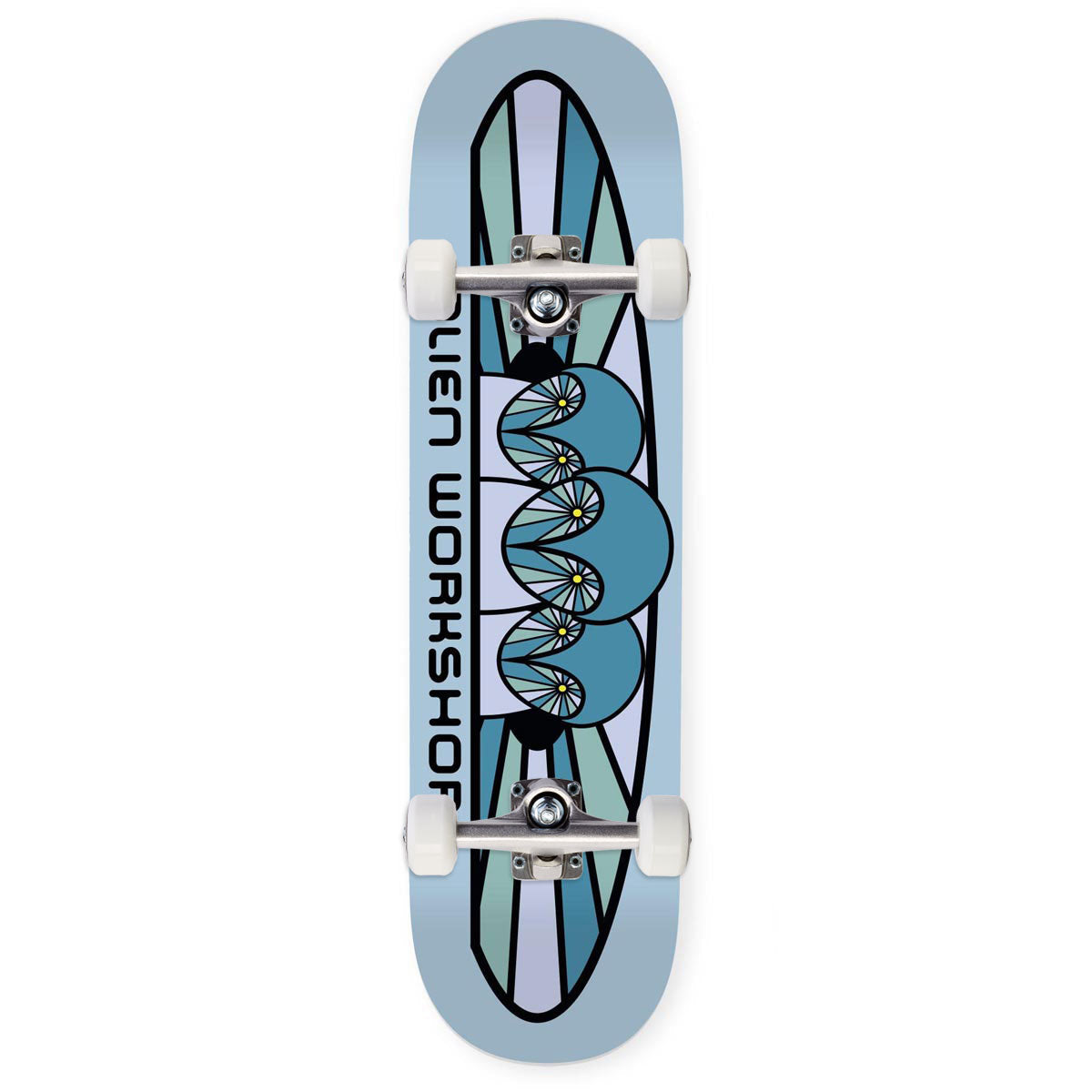 Alien Workshop Owlien Twin Skateboard Complete - Blue - 8.375