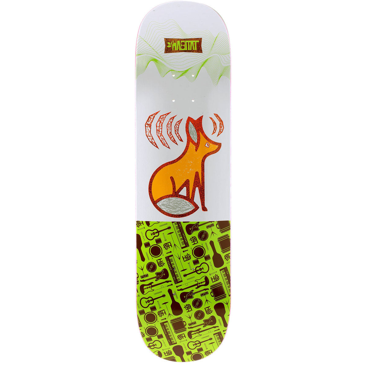 Habitat Audio Centric Twin Skateboard Deck - 8.125