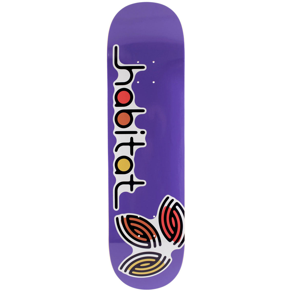 Habitat Trillium Skateboard Deck - Purple - 8.25