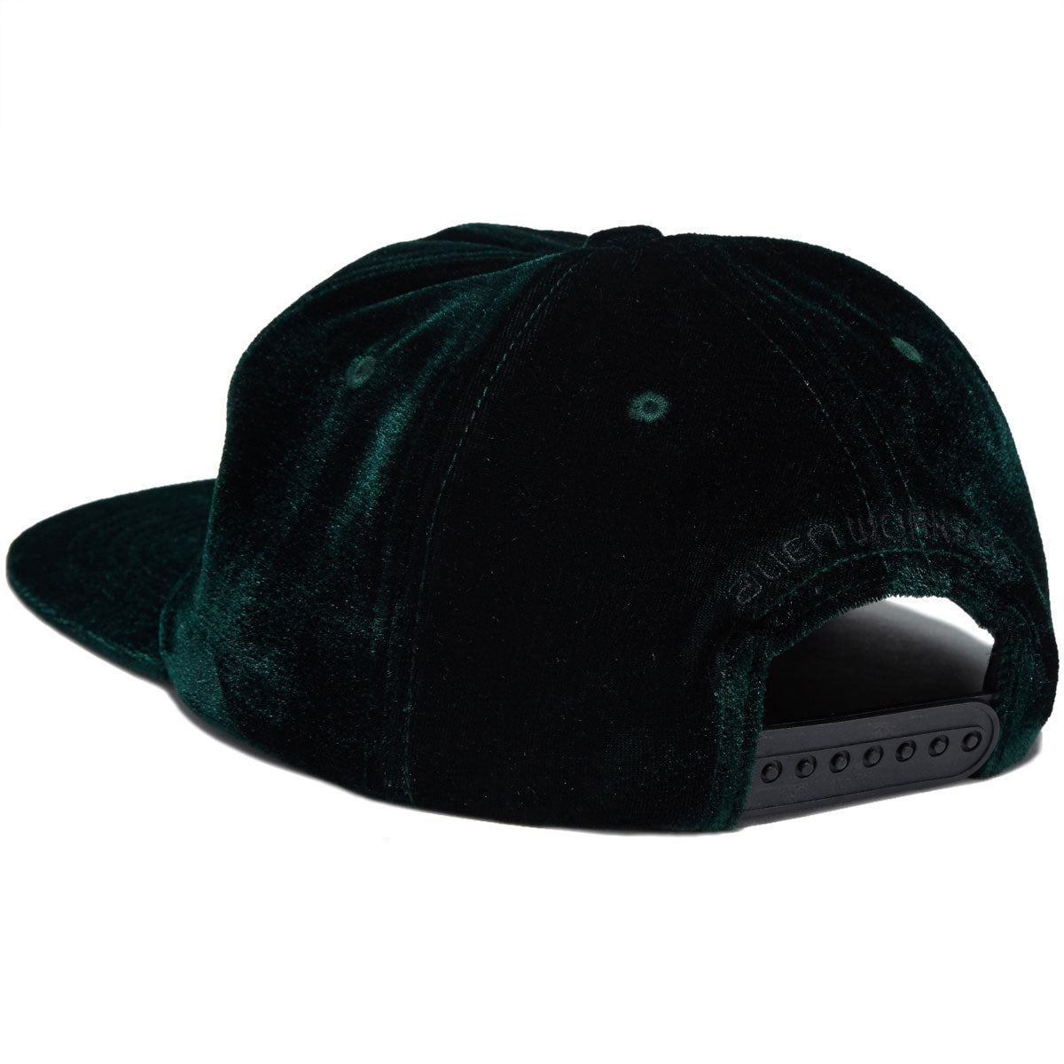 Alien Workshop OG Logo Velvet Strapback Hat - Green image 2