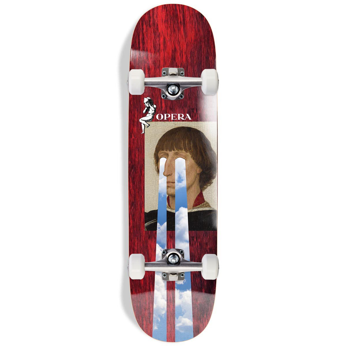 Opera Drama EX7 Skateboard Complete - Red - 8.375