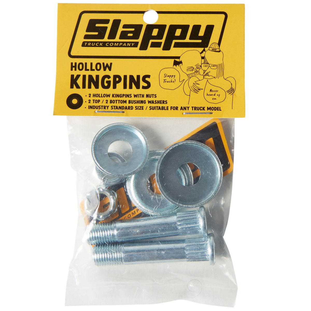 Slappy Standard Hollow Kingpins - Polished image 1