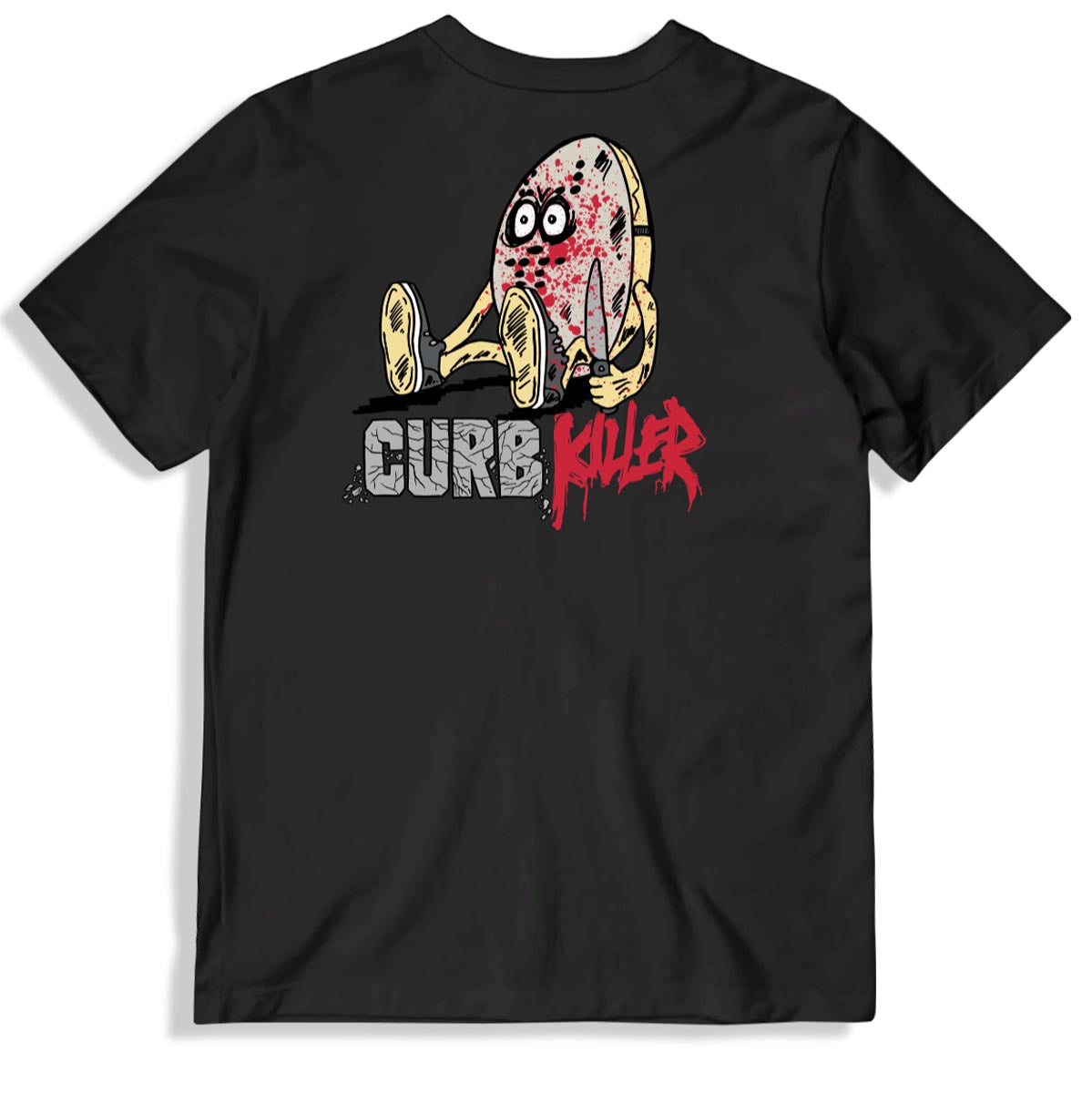 Slappy Curb Killer T-Shirt - Black image 1