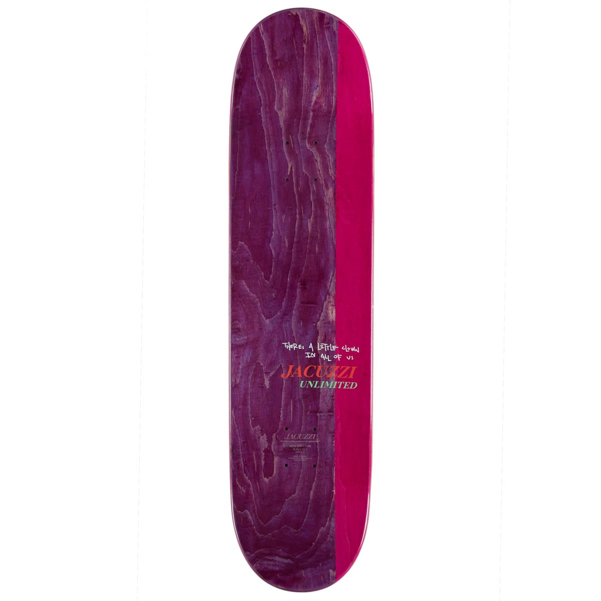 Jacuzzi Unlimited Louie Barletta Gathering Skateboard Deck - 8.25