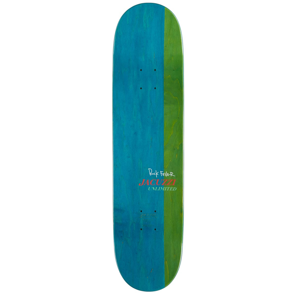 Jacuzzi Unlimited Caswell Berry Venison Skateboard Deck - 8.25