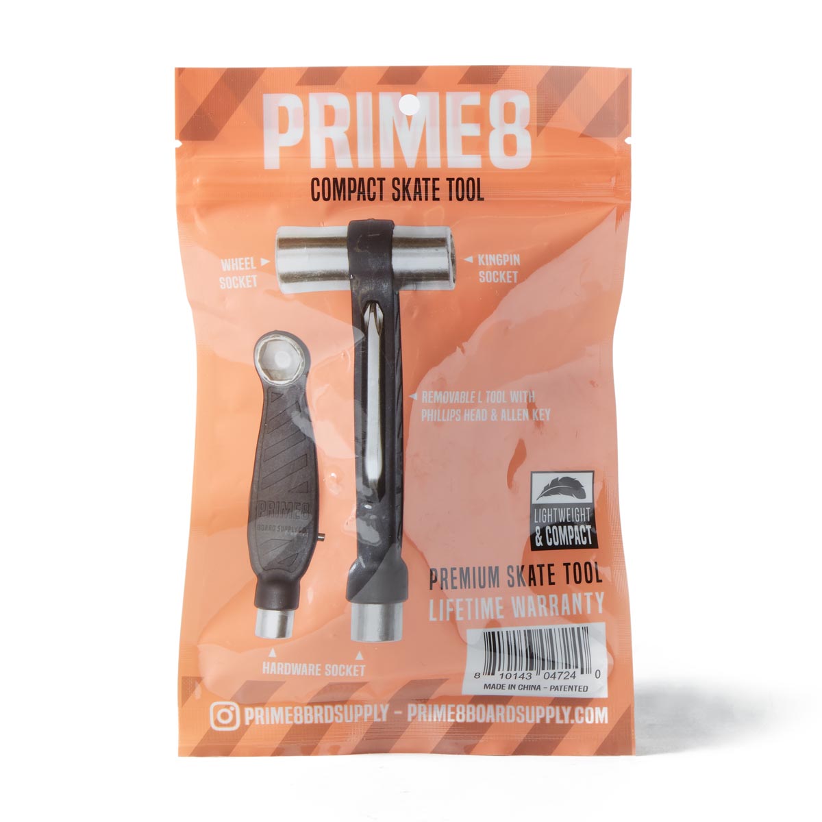 PRIME8 Compact Skate Tool - Black image 1