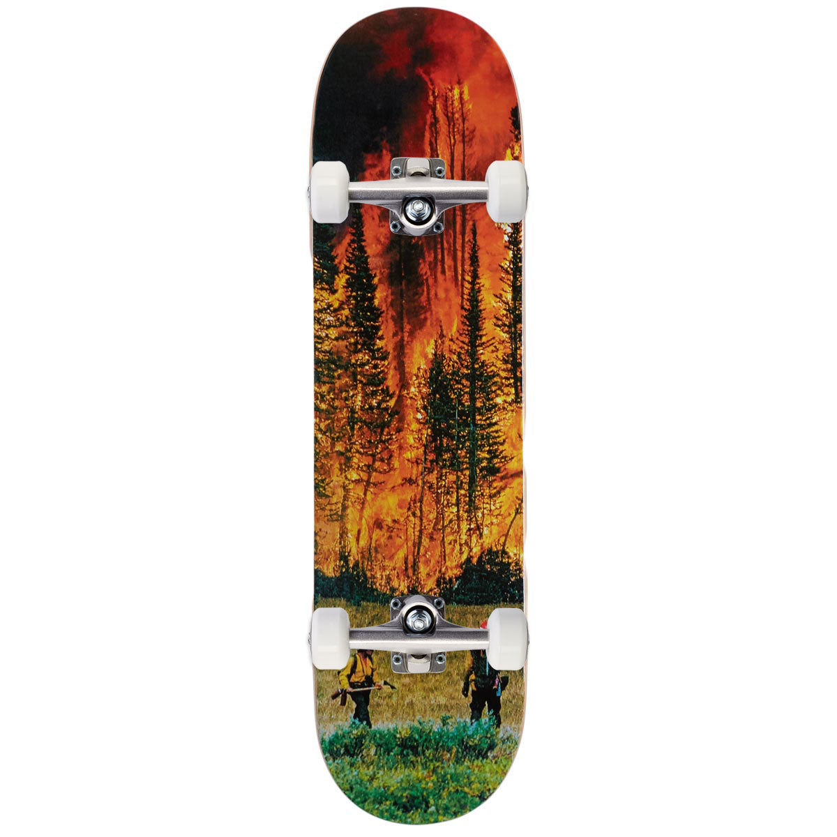 Jacuzzi Unlimited John Dilo Fire EX7 Wheel Wells Skateboard Complete - 8.25