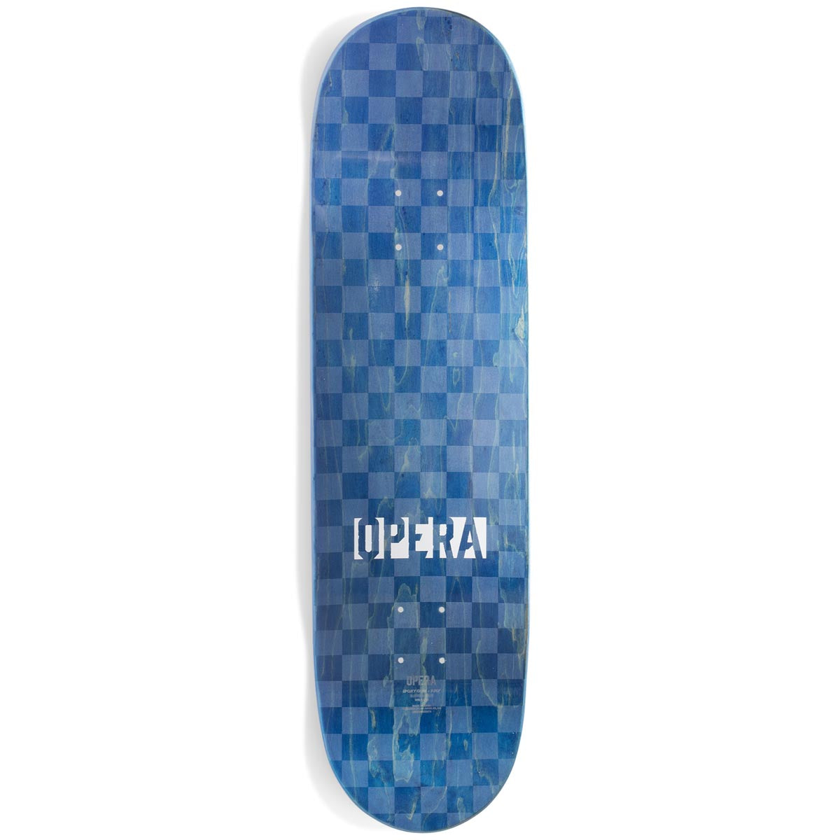 Opera Die Cut Mask EX7 Skateboard Deck - Blue - 8.25