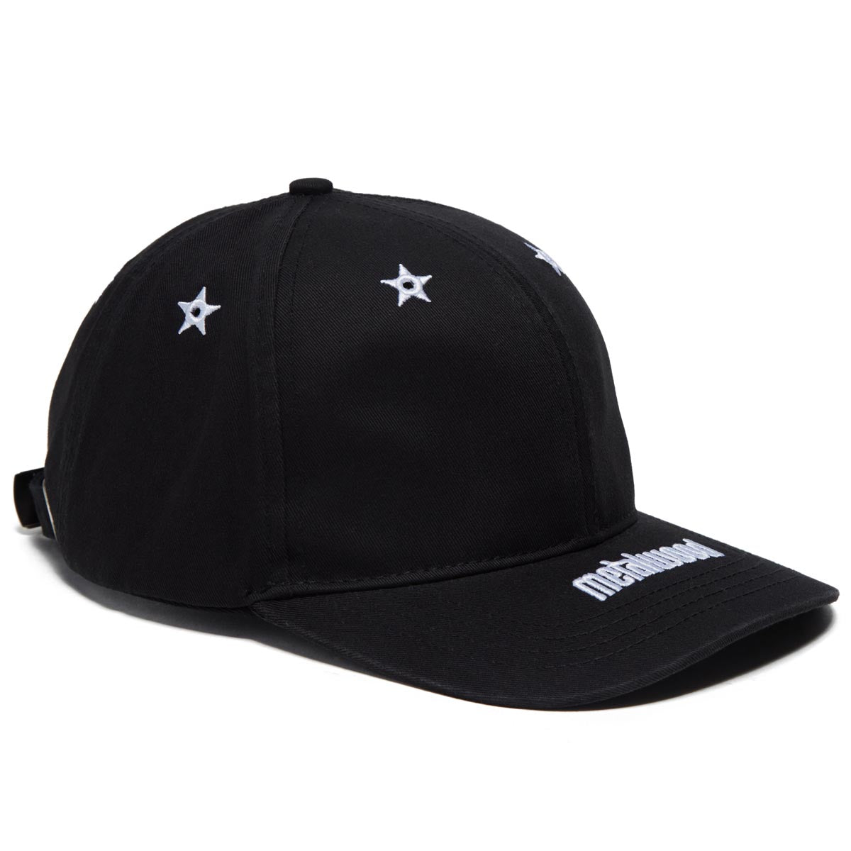 Metalwood Starshot 6 Panel Strapback Hat - Black image 3