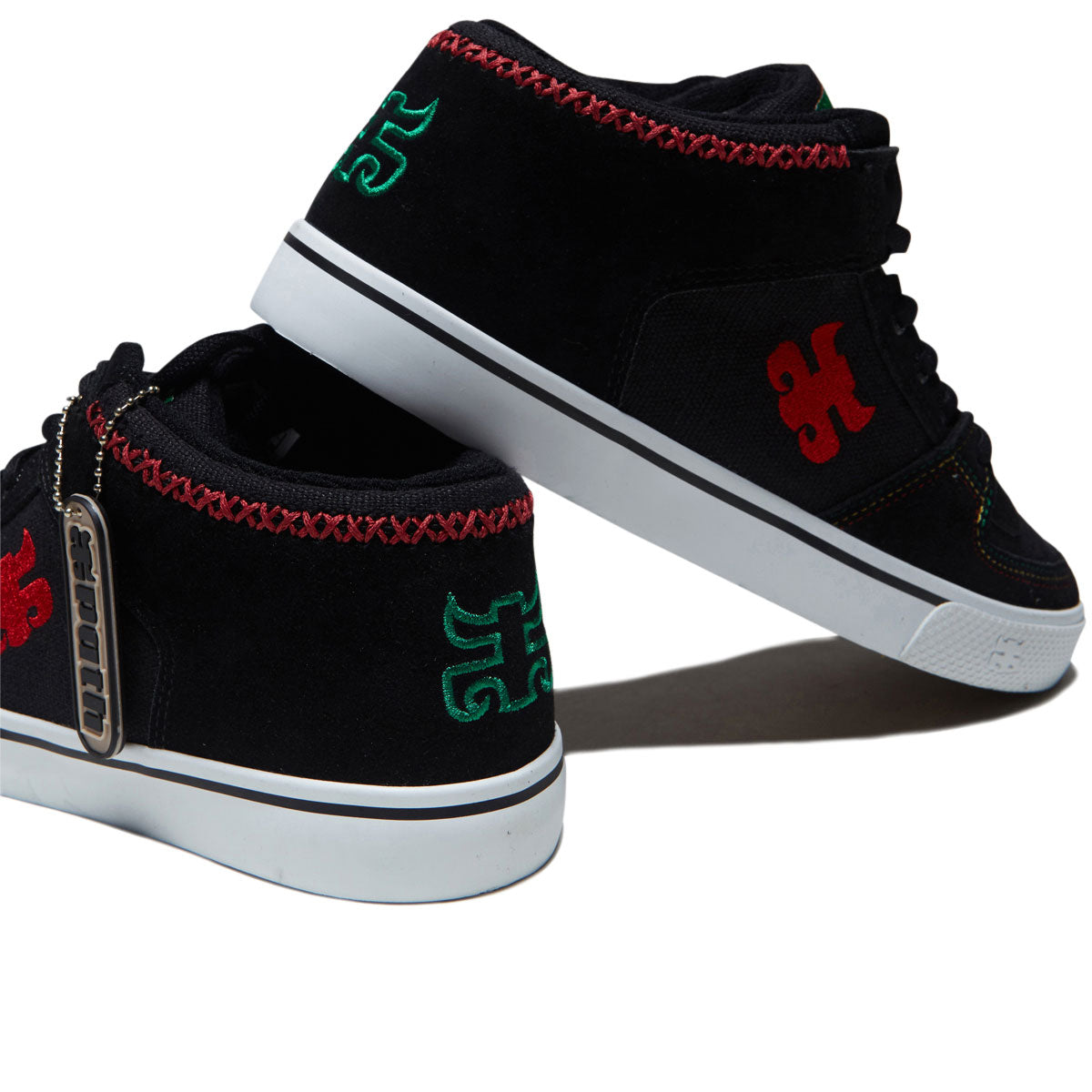 IPath Reed Mid Vulk Shoes - Black Rasta image 5