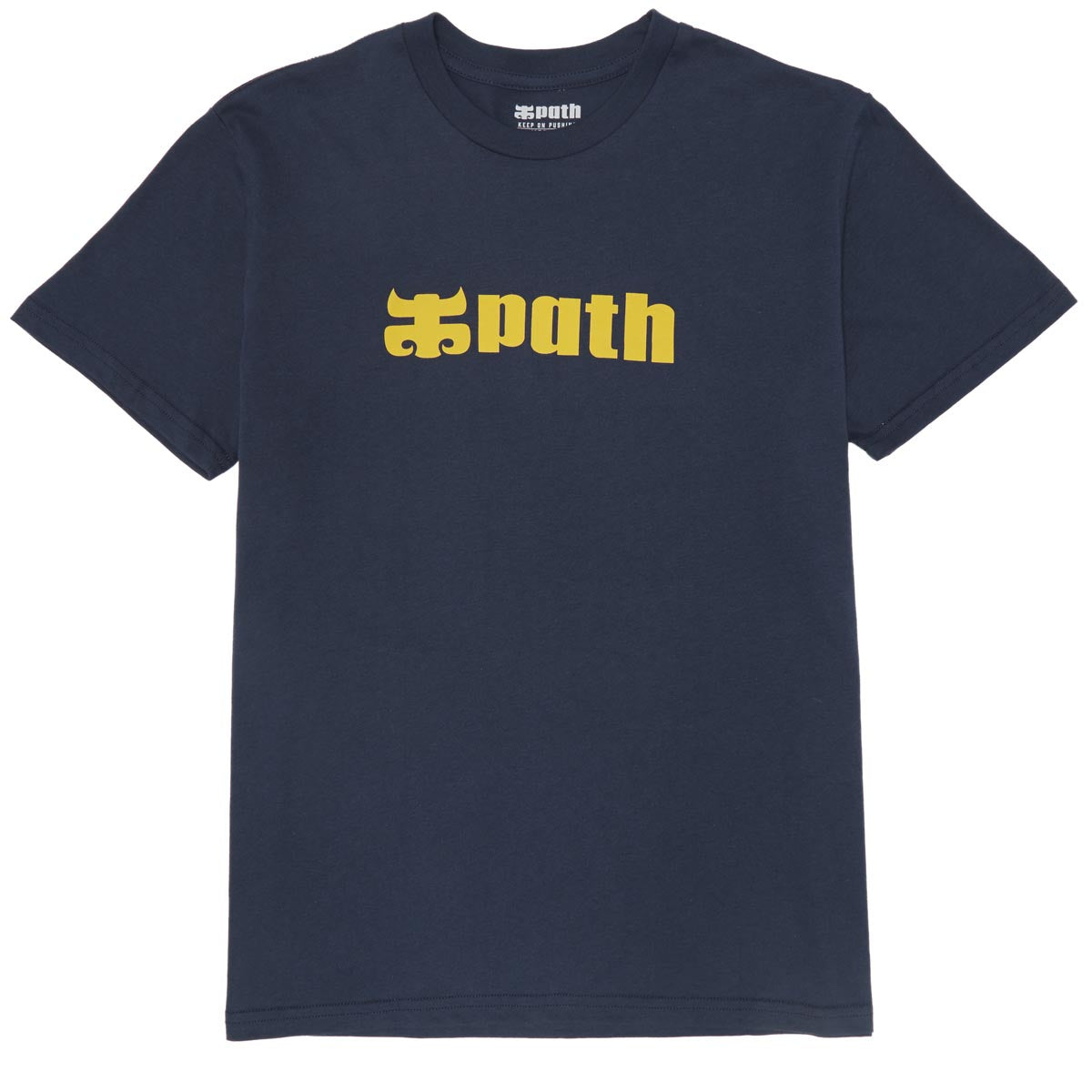 IPath Vintage Logo T-Shirt - Navy image 1