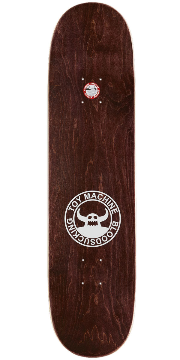 Toy Machine Monster Face Skateboard Deck - 8.00