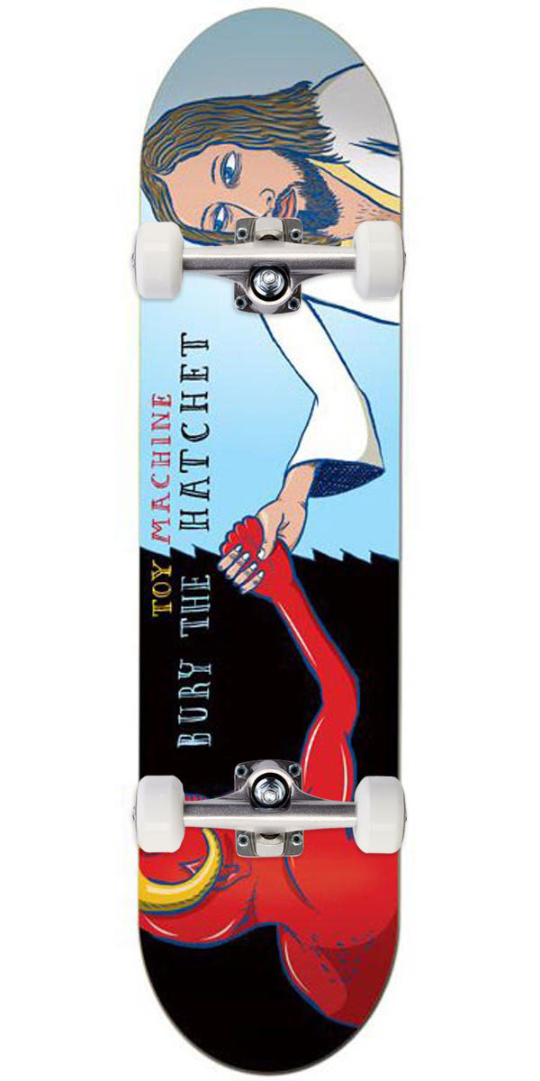 Toy Machine Bury The Hatchet Symmetrical Skateboard Complete - 8.00